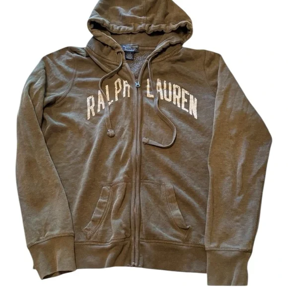 1990’s RALPH LAUREN POLO JEANS CO.•Hooded zip up sweatshirt - Picture 4 of 8